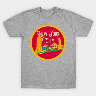 NYC Vintage Decal T-Shirt